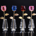 Decoration Romance funcy valentine gift elegant crystal rose wedding gifts